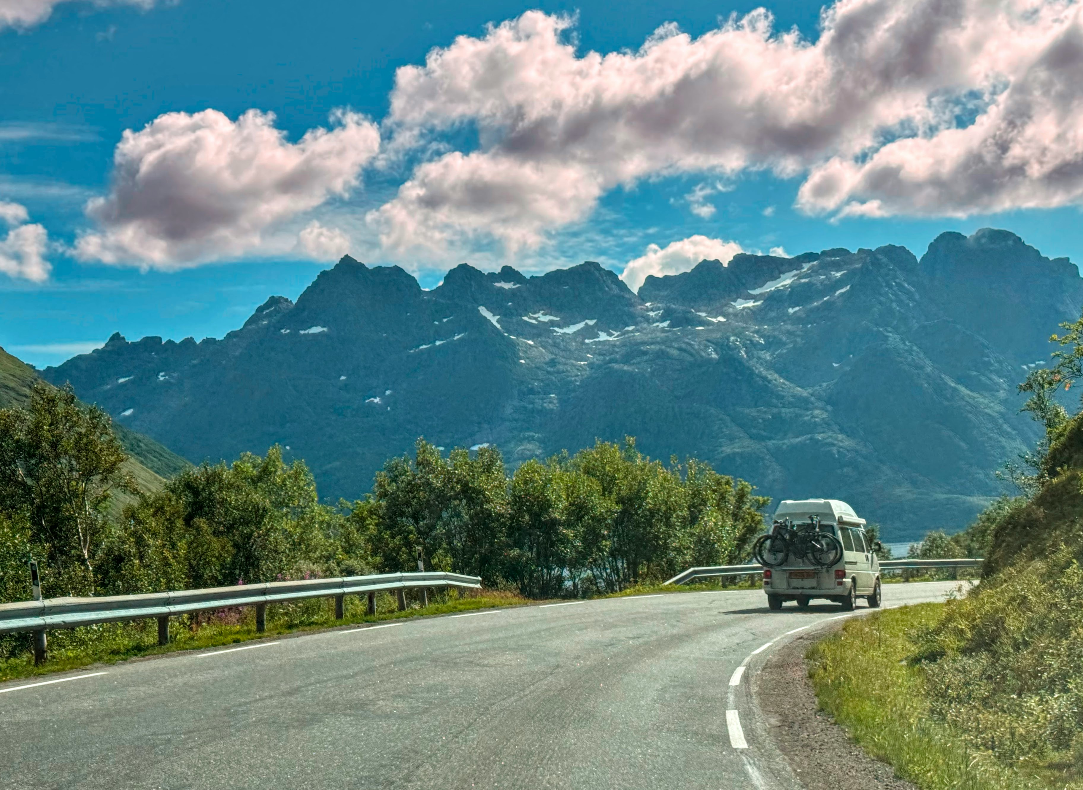 Scenic road trip